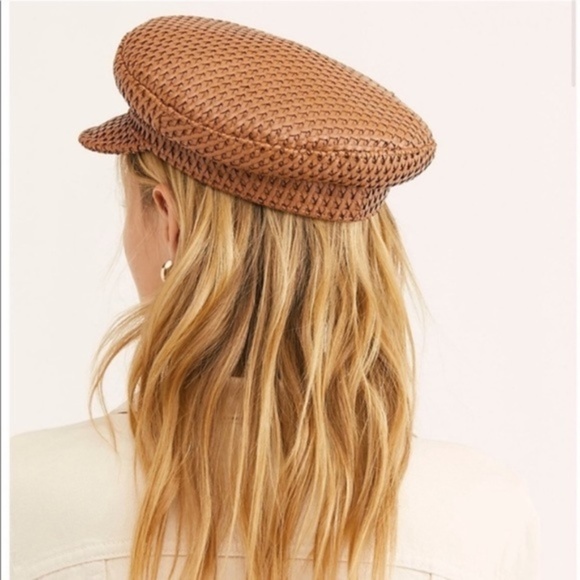 Anthropologie Lack Of Color  Mesa Straw Engineer Hat main image 7